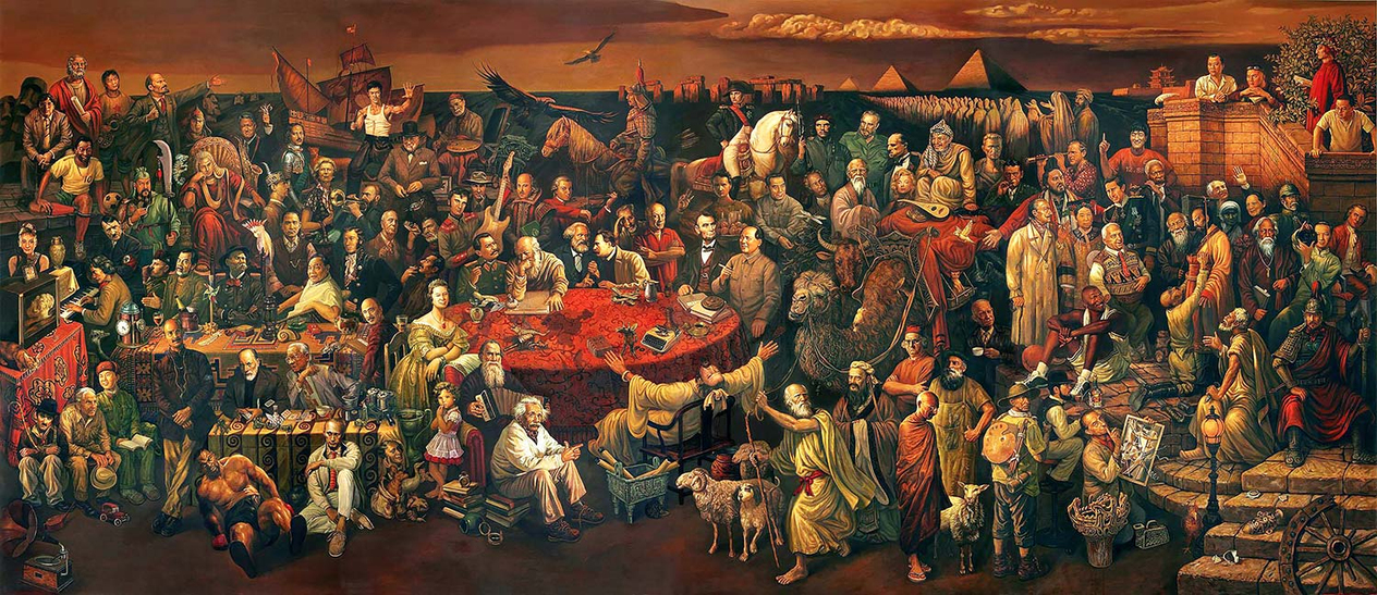 103 ünlü Kanvas Tablo