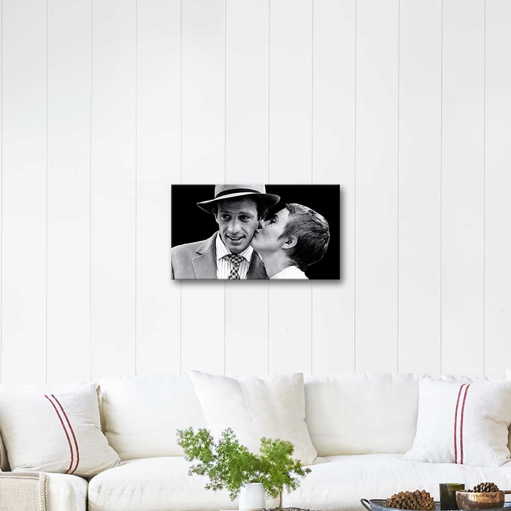 A Bout de Souffle Film Scene Art Print