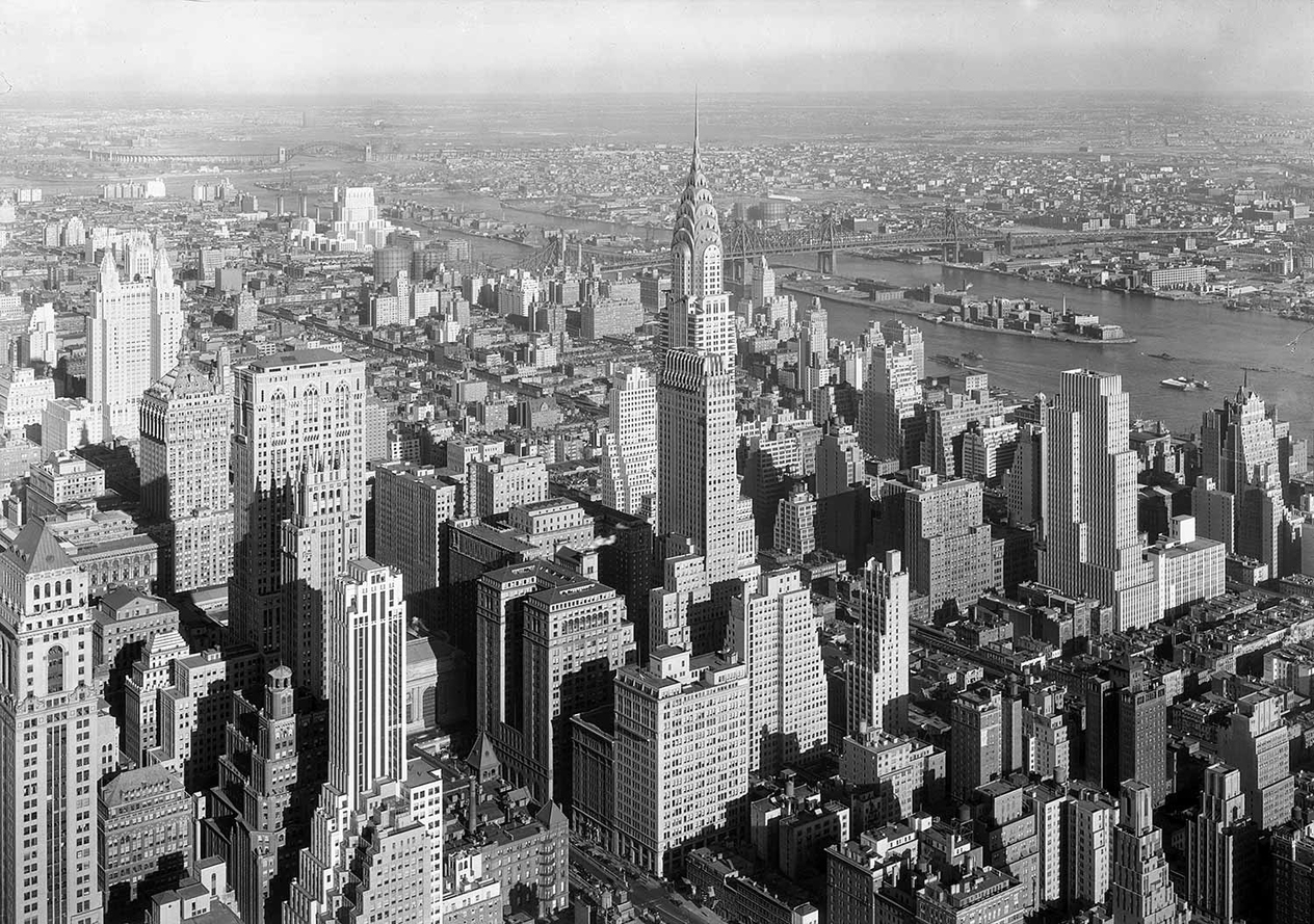 New York'a Bakış Kanvas Tablo