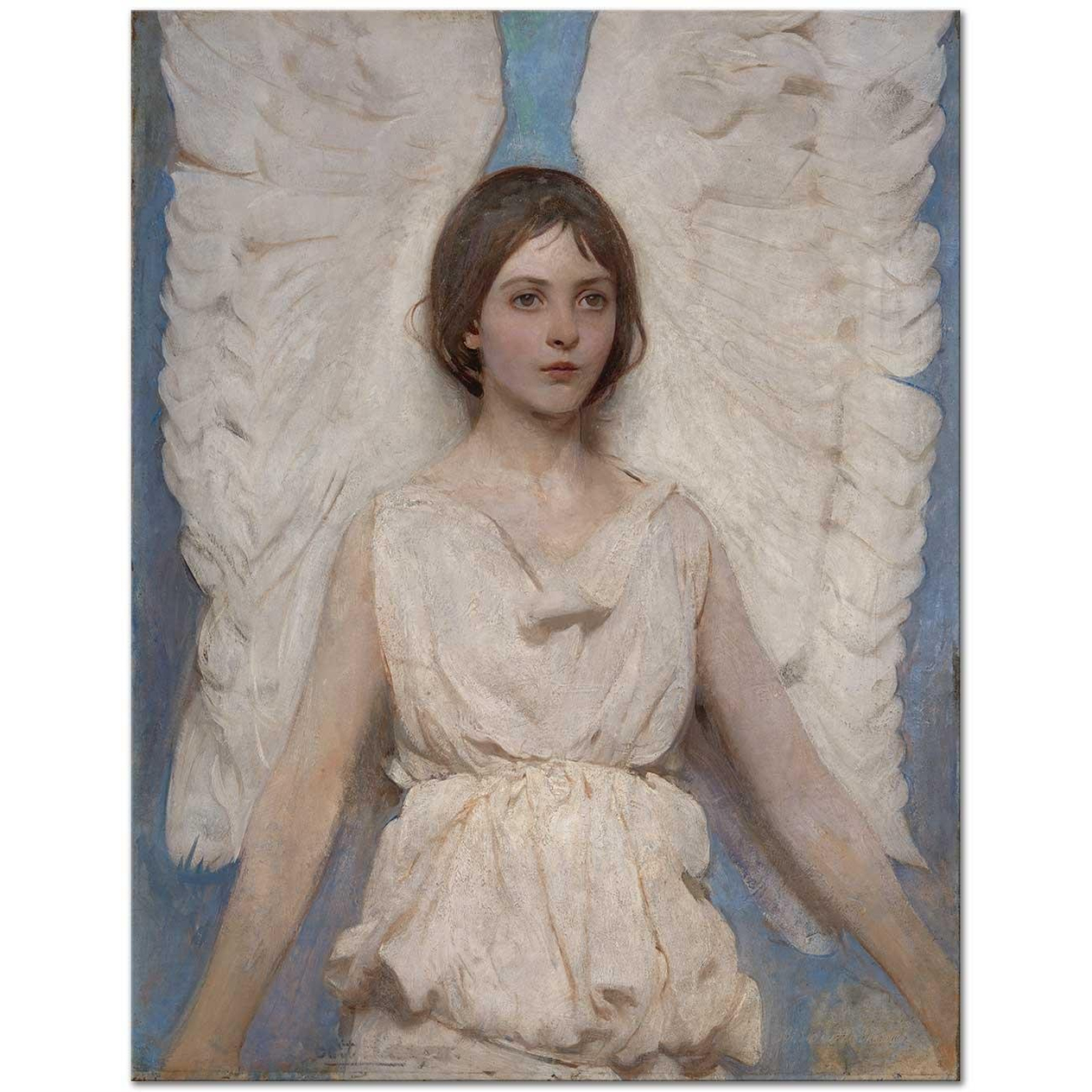 Abbott Handerson Thayer Melek Kanvas Tablo
