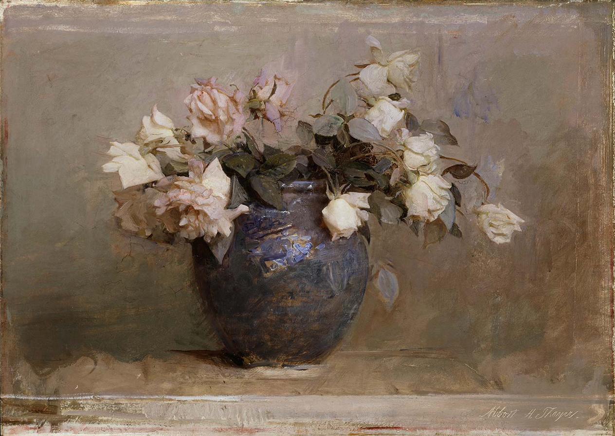 Abbott Handerson Thayer Roses Art Print