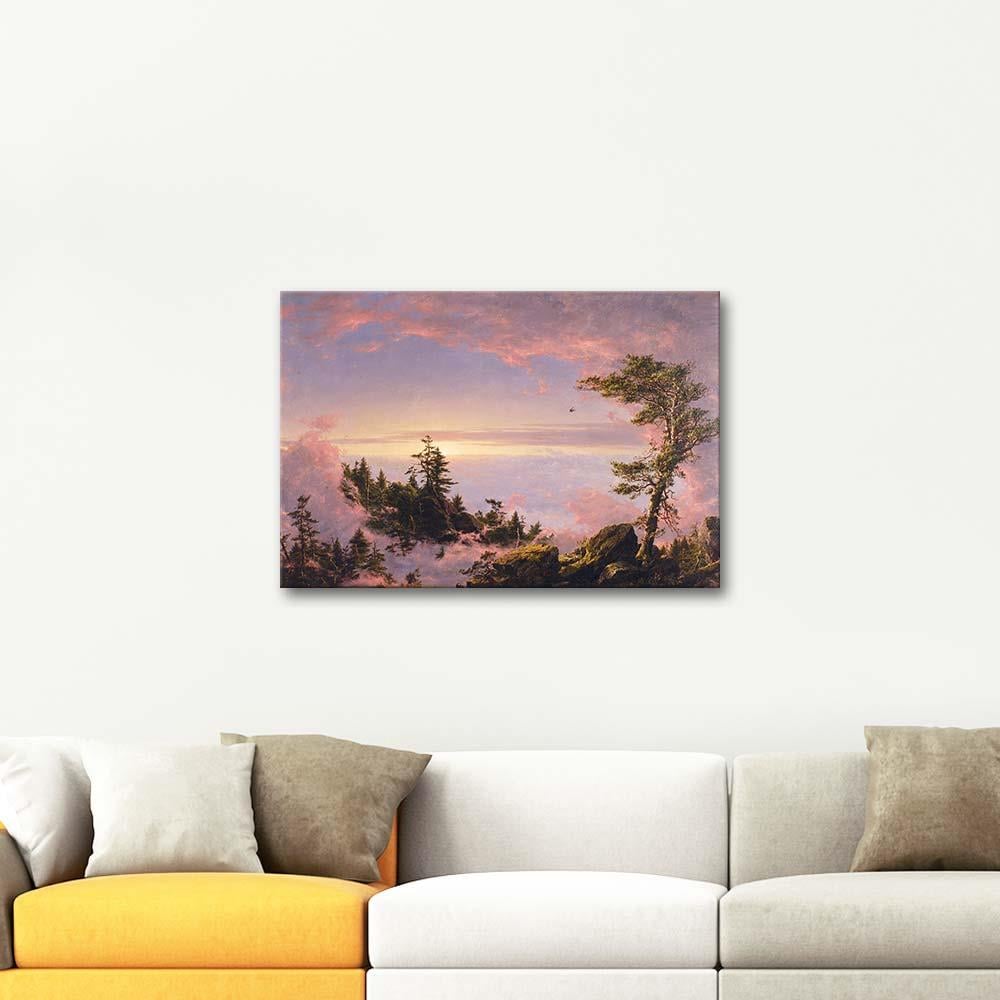 Above the Clouds at Sunrise by Frederic Edwin Church as Art Print