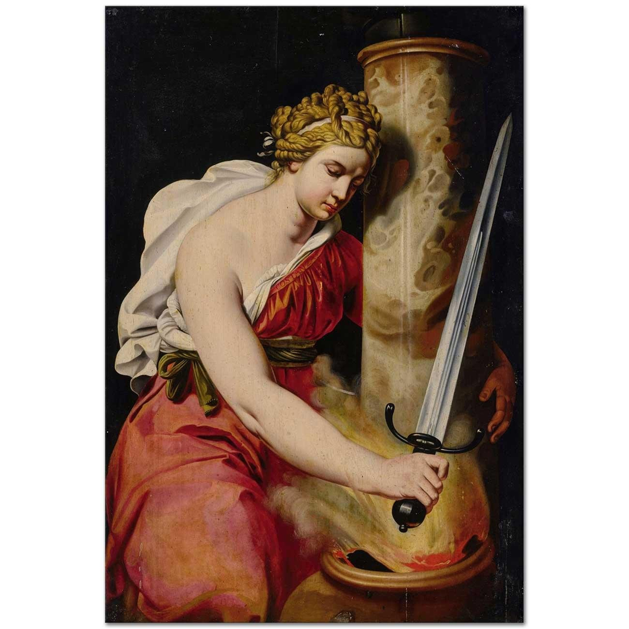 Abraham Janssens Azim Kanvas Tablo