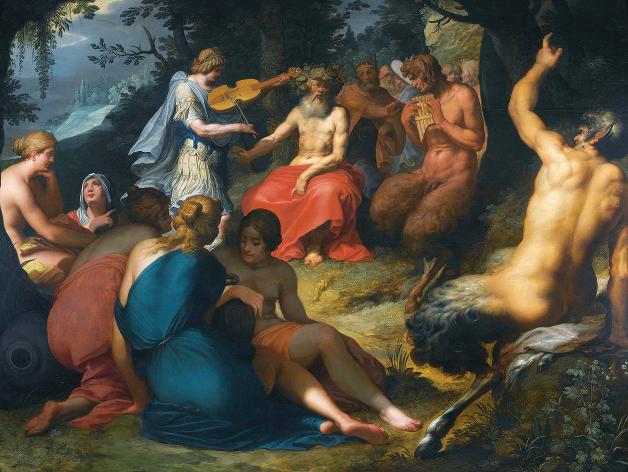 Abraham Janssens The Judgement Of Midas Art Print