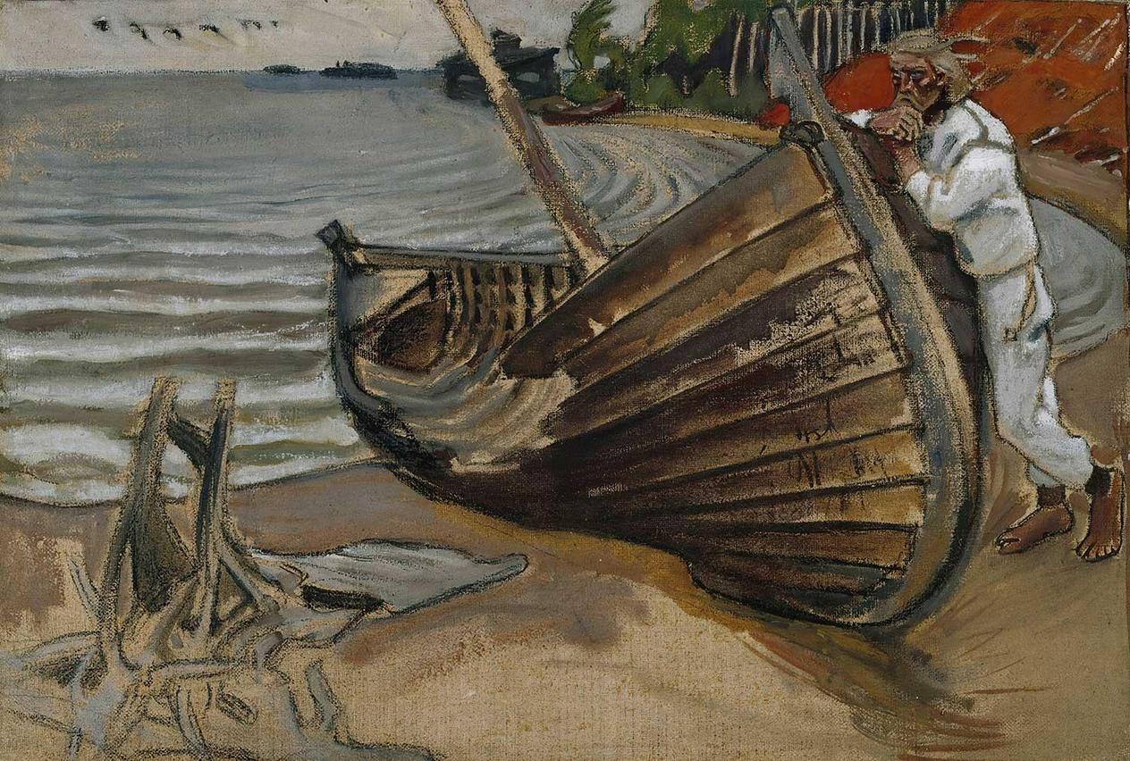 The Lamenting Boat by Akseli Gallen Kallela