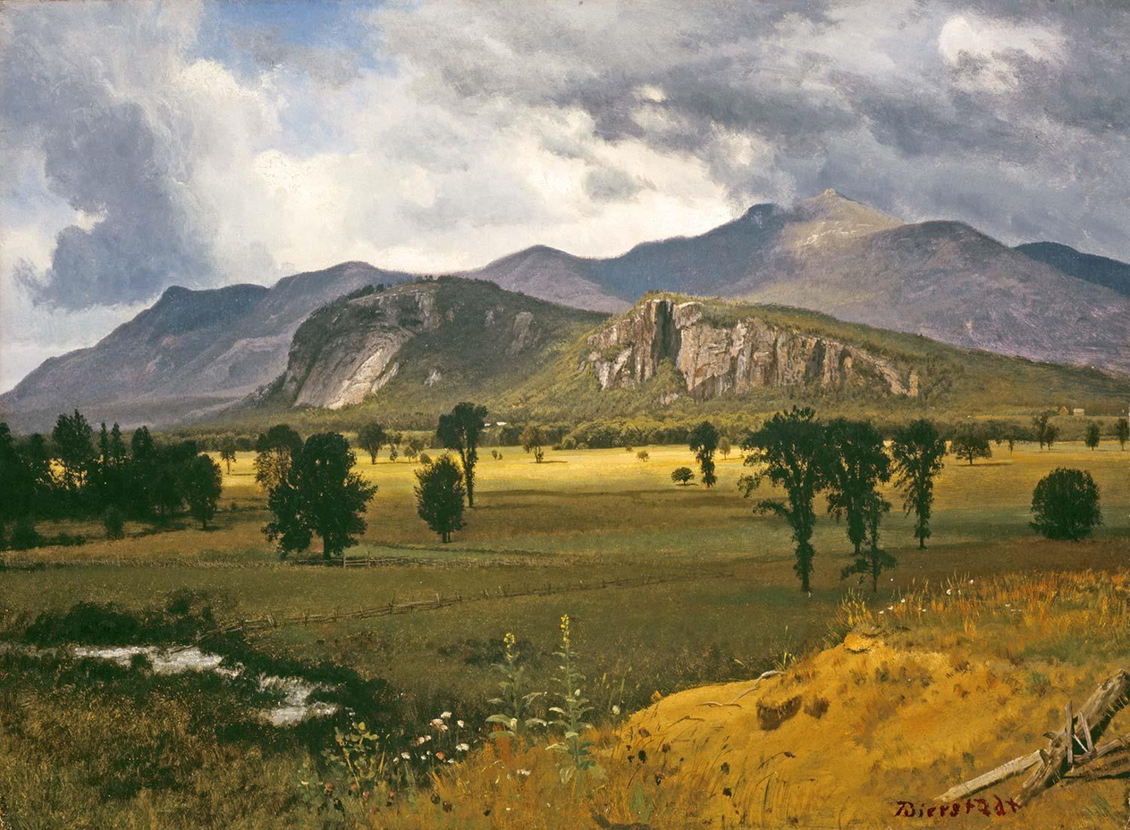 Moat Mountain Intervale New Hampshire by Albert Bierstadt
