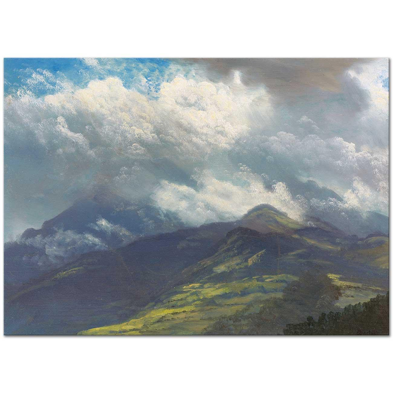 The Greenery of the Mountains by Albert Bierstadt