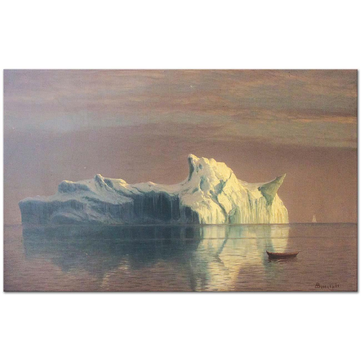 Albert Bierstadt The Iceberg Art Print