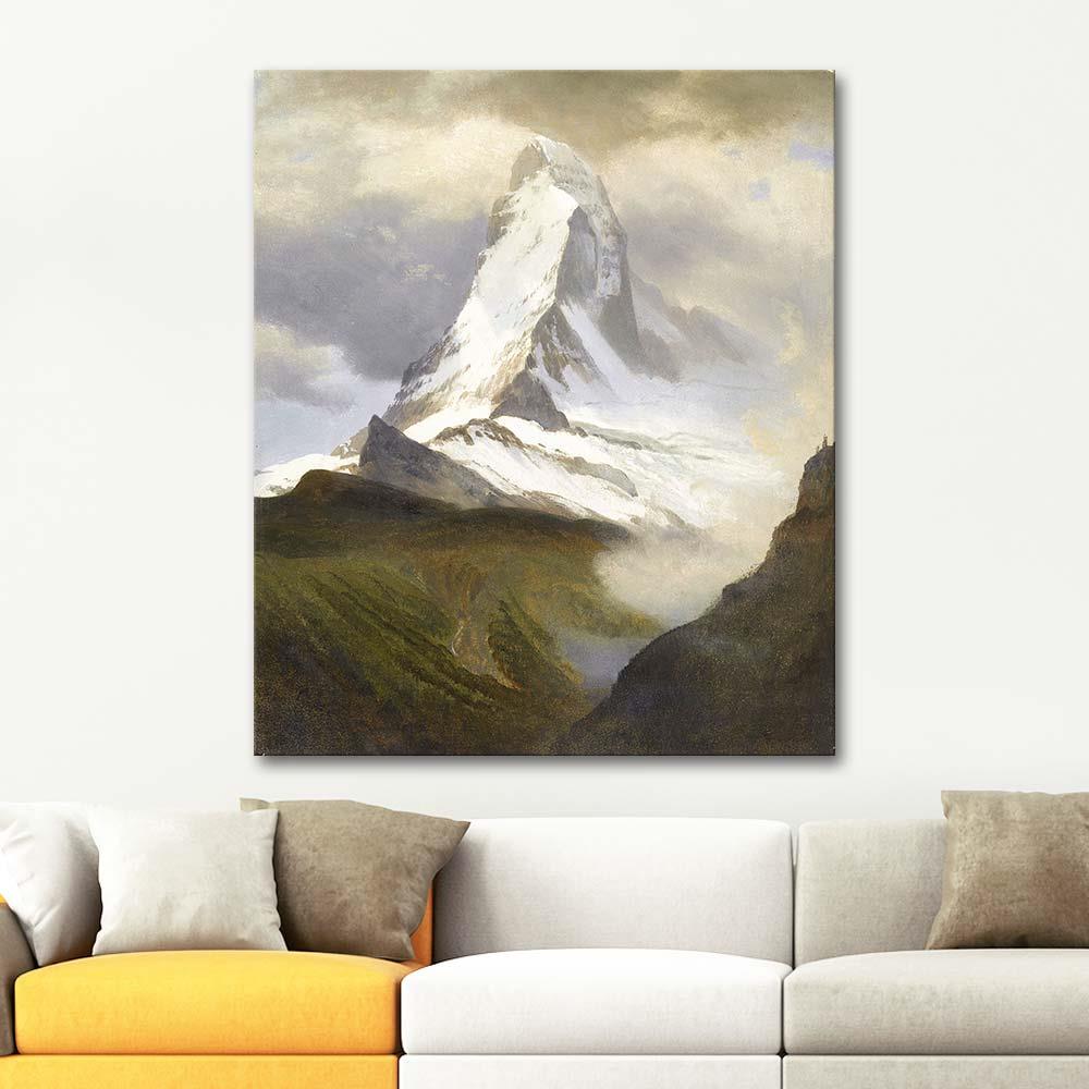 Albert Bierstadt The Matterhorn Art Print