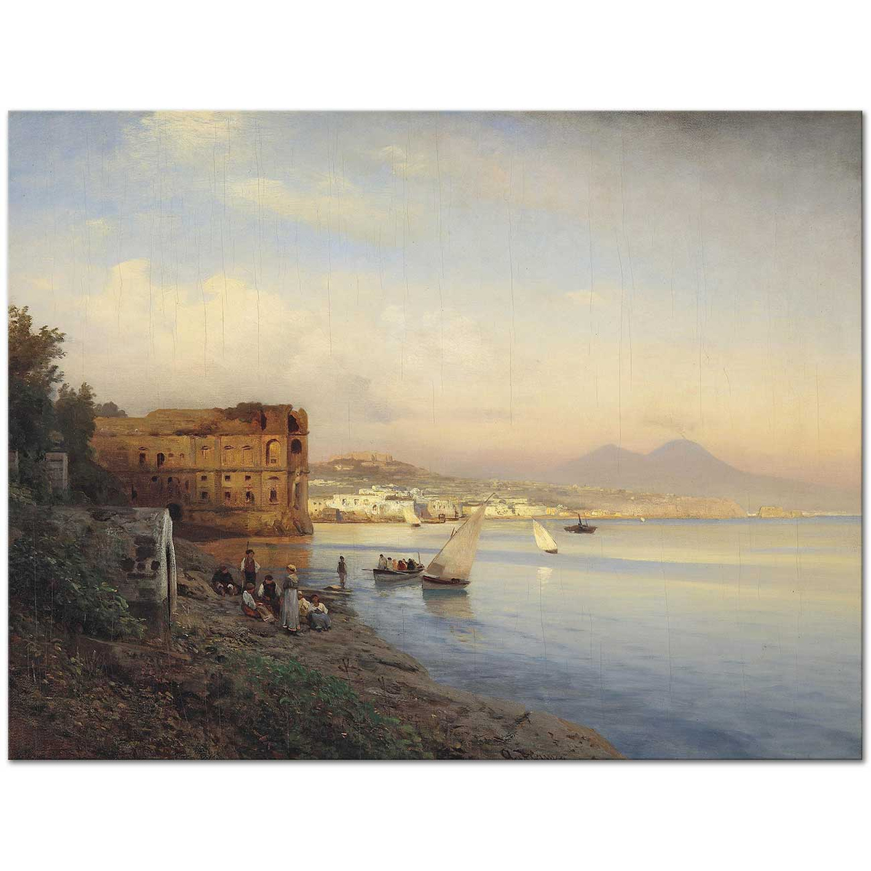 The Bay of Naples by Albert Flamm