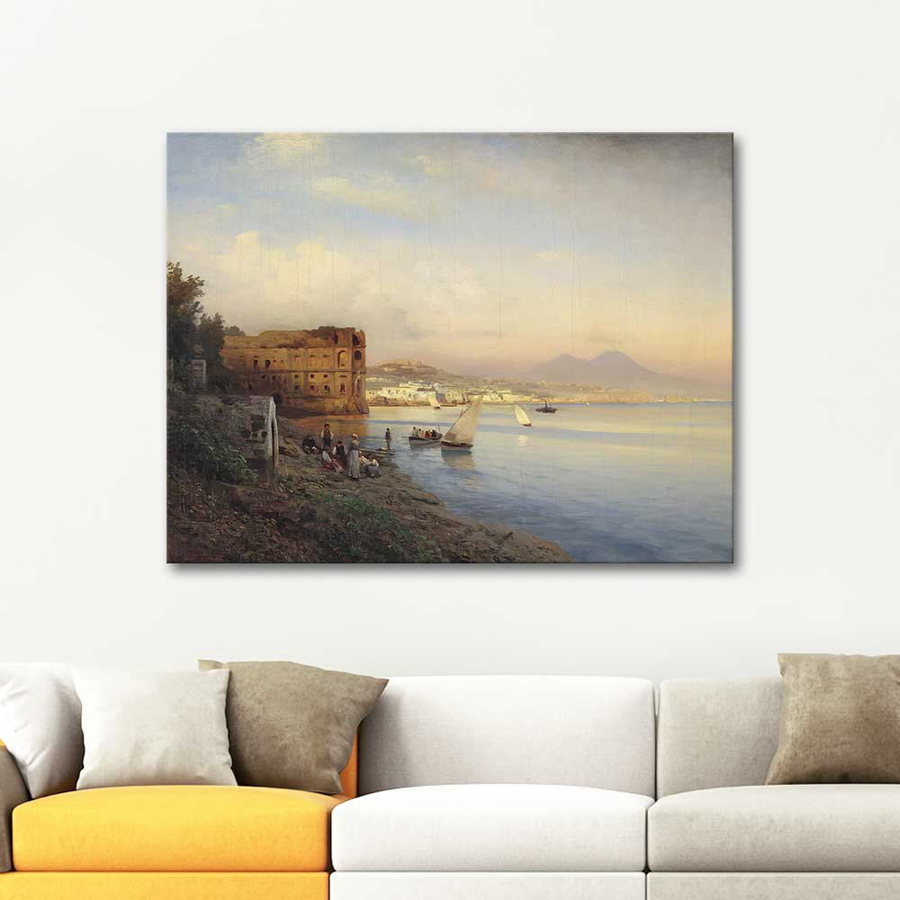 Albert Flamm The Bay of Naples Art Print