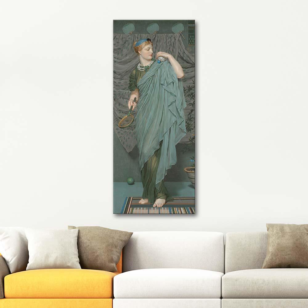 Albert Joseph Moore Battledore Art Print