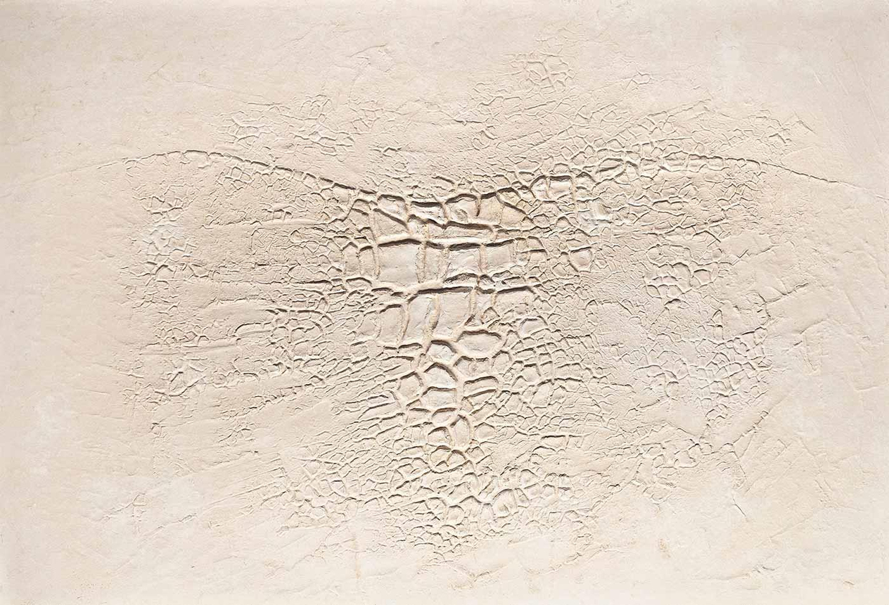 Alberto Burri Cretti H Kanvas Tablo