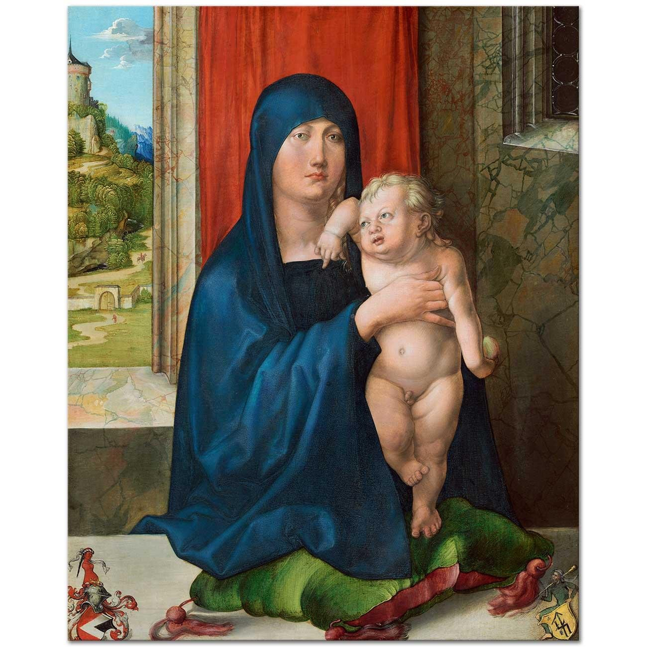 Albrecht Dürer Meryem ve Çocuğu Kanvas Tablo