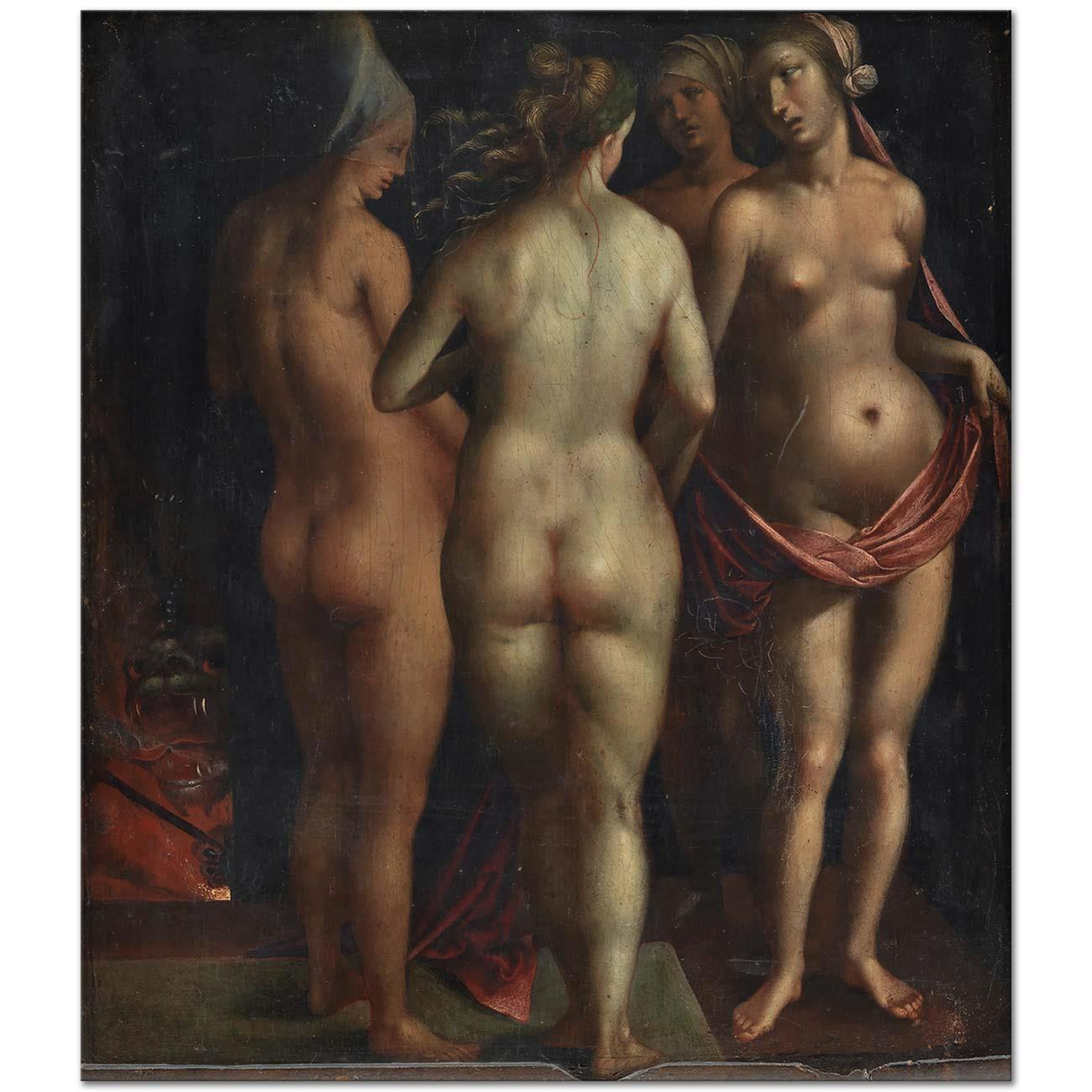 Albrecht Dürer Venus and the Three Graces Art Print