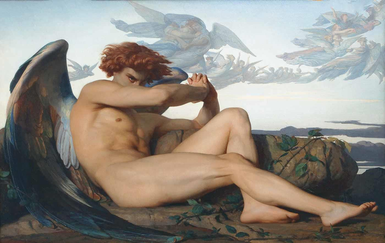 Fallen Angel by Alexandre Cabanel