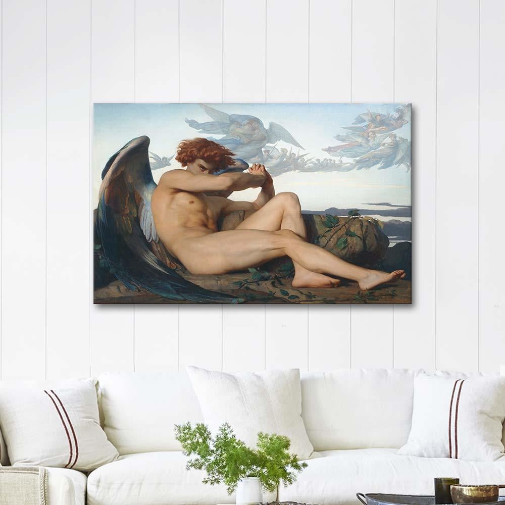 Alexandre Cabanel Fallen Angel Art Print