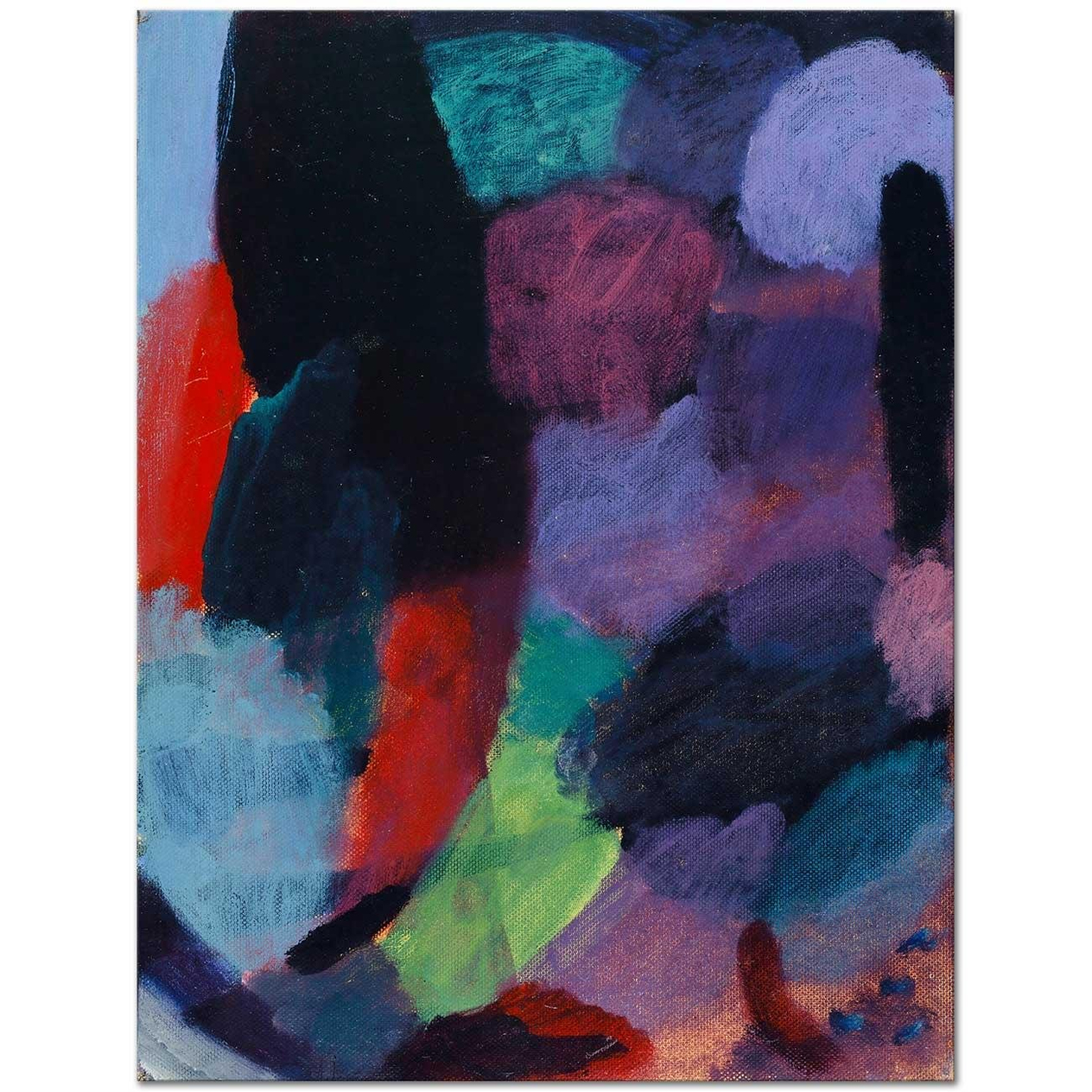 Alexej von Jawlensky Varyasyon Gece Kanvas Tablo