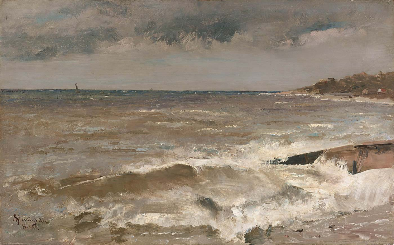 Le Havre by Alfred Stevens