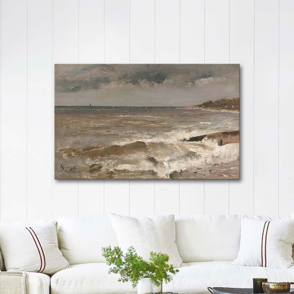 Alfred Stevens Le Havre Art Print