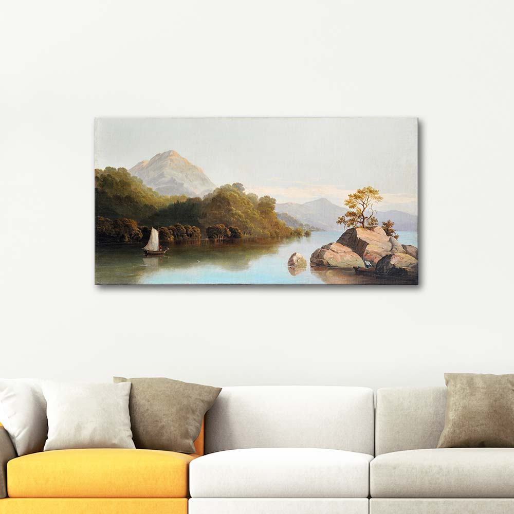 Alfred Thompson Bricher George Lake Art Print
