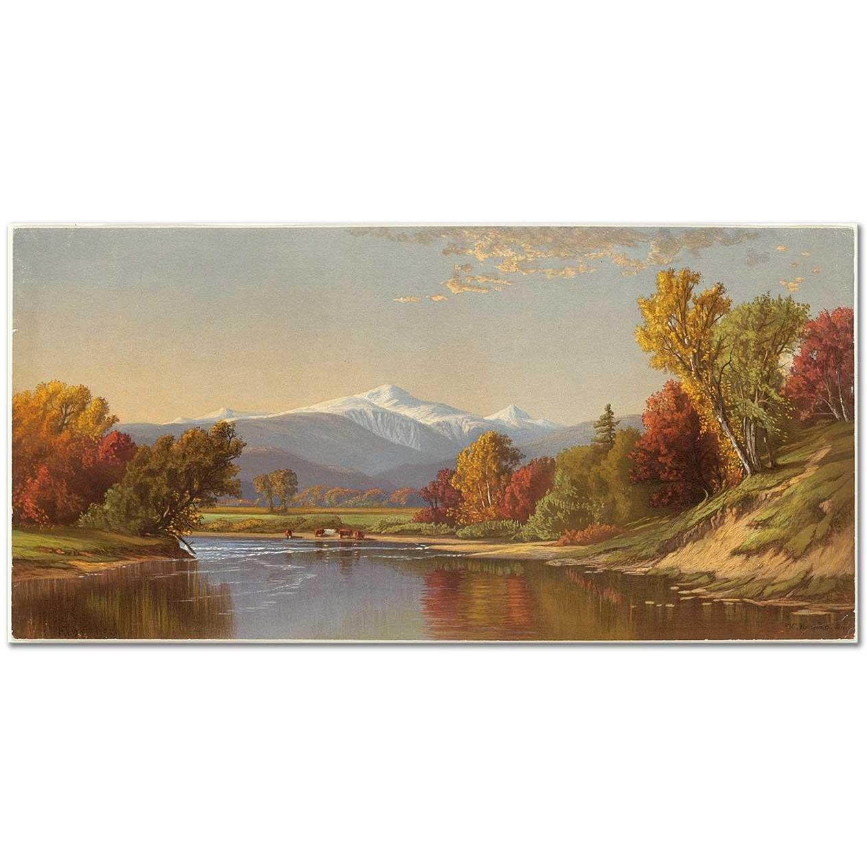 Late Autumn in the White Mountains by Alfred Thompson Bricher