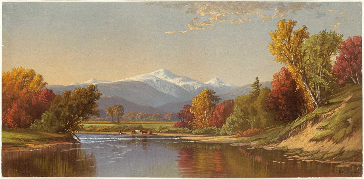 Late Autumn in the White Mountains by Alfred Thompson Bricher