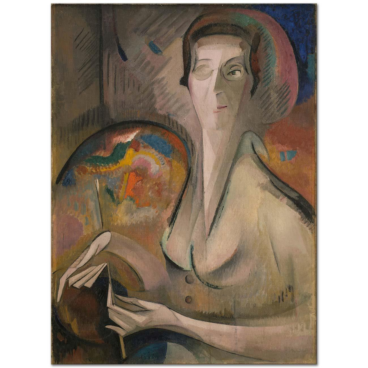 Alice Bailly Self-Portrait Art Print