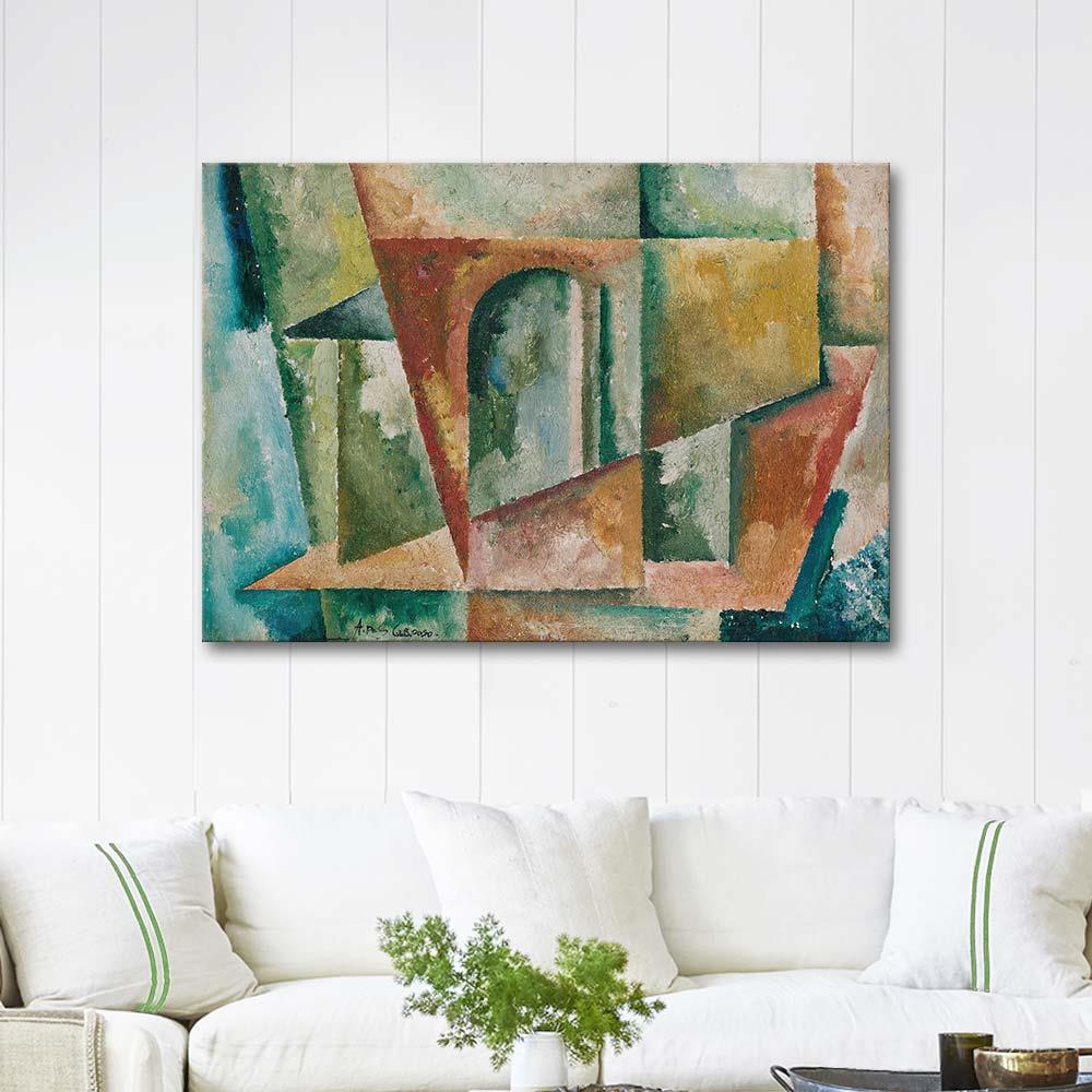 Amadeo de Souza Cardoso Paysage Cubiste Art Print