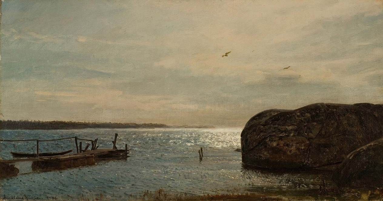Amaldus Nielsen Brygge, Hvaler Art Print