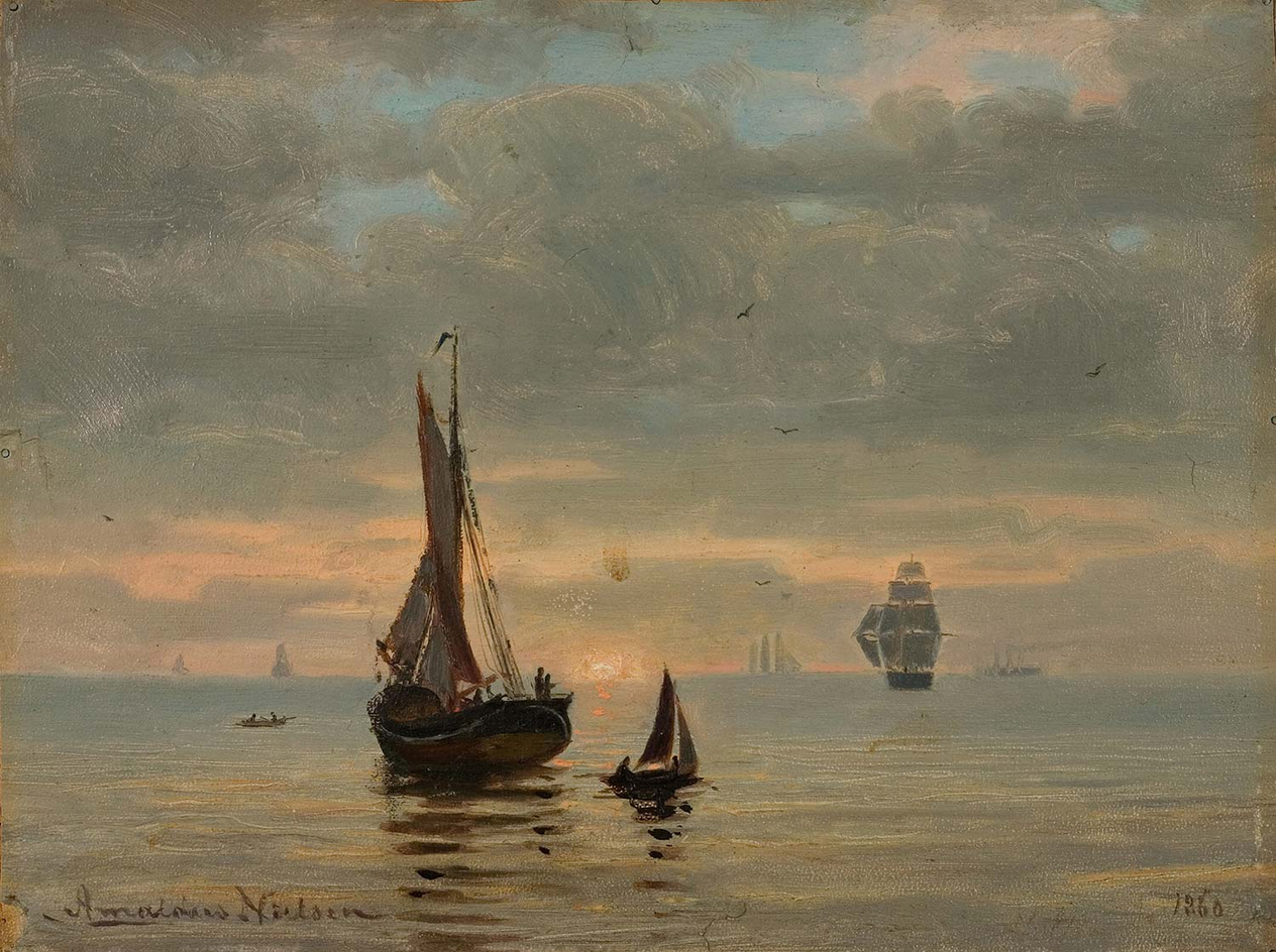 Amaldus Nielsen Efter Hukommelsen Art Print