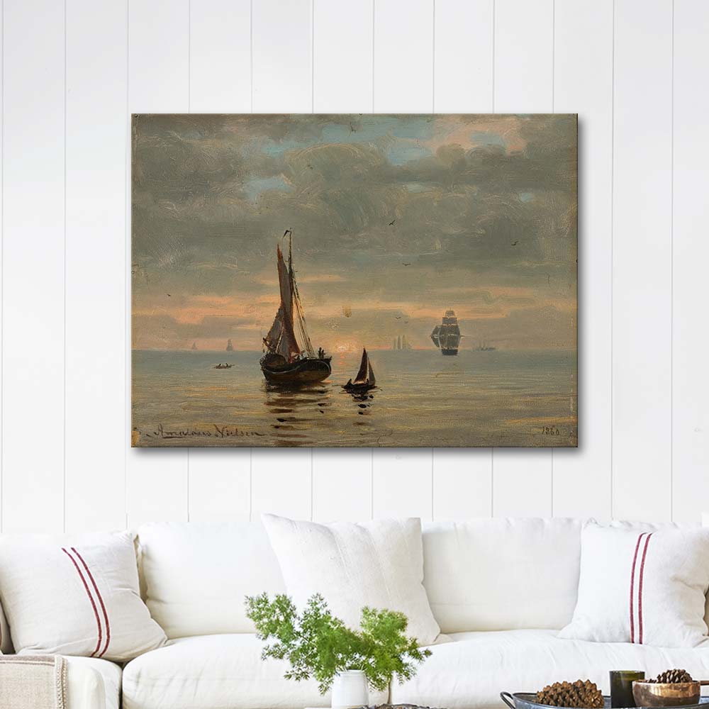 Amaldus Nielsen Efter Hukommelsen Art Print