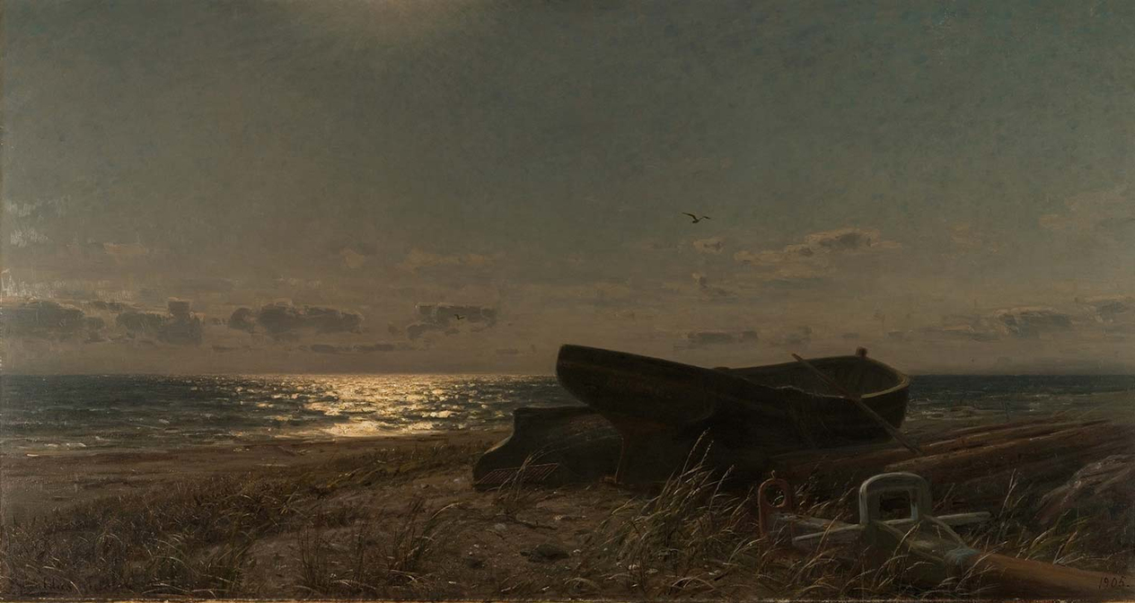 Amaldus Nielsen Fra Bjarke Art Print