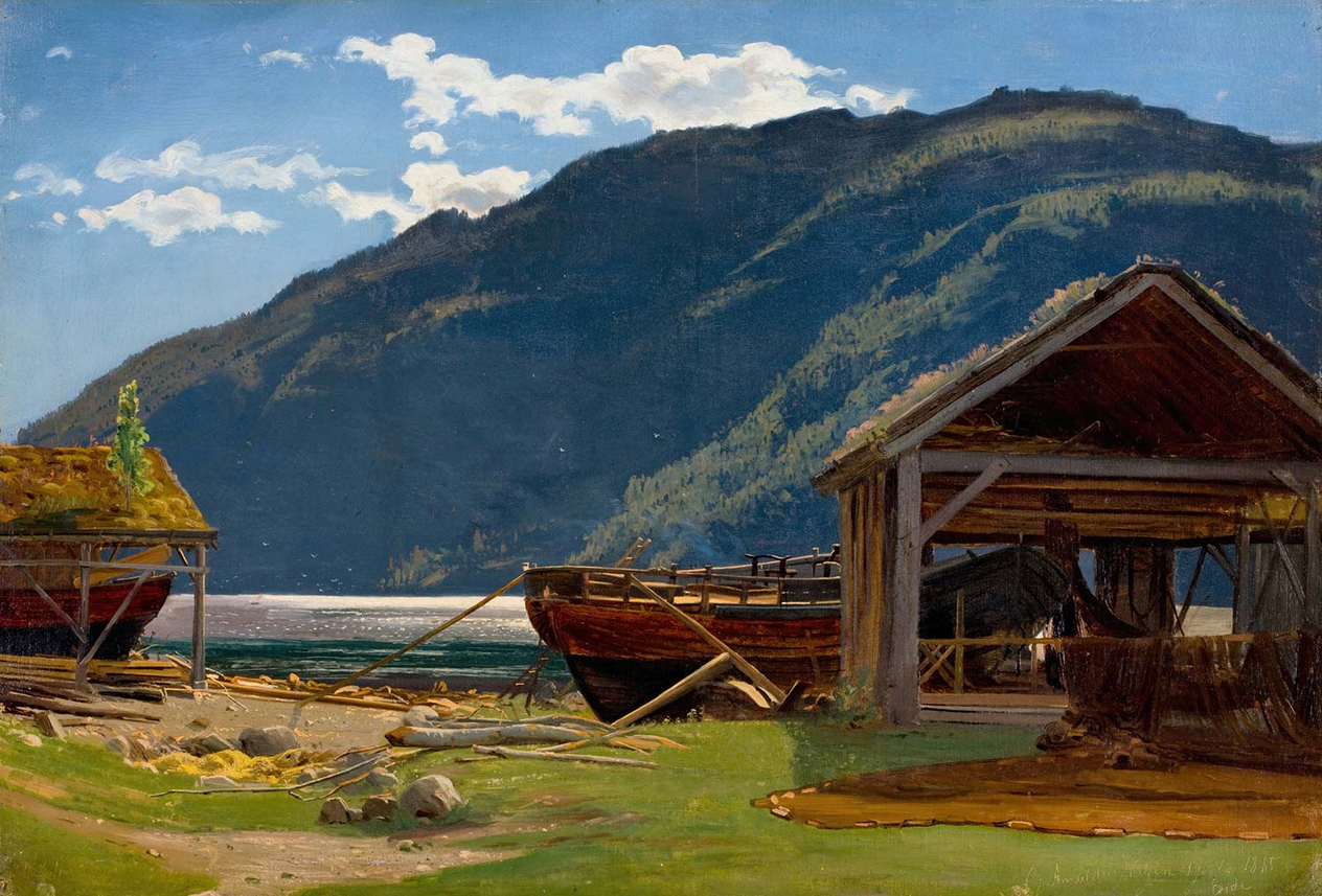 Amaldus Nielsen Fra Eide, Hardanger Art Print