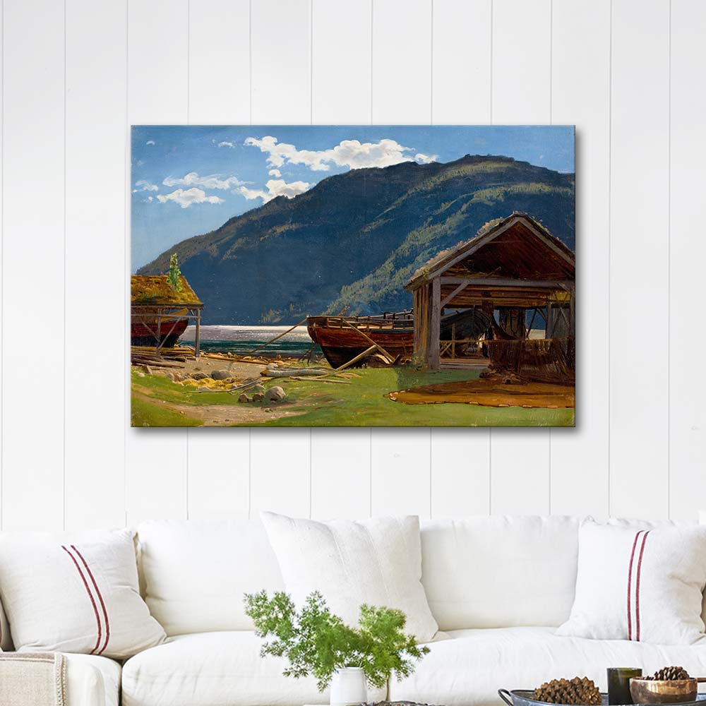 Amaldus Nielsen Fra Eide, Hardanger Art Print