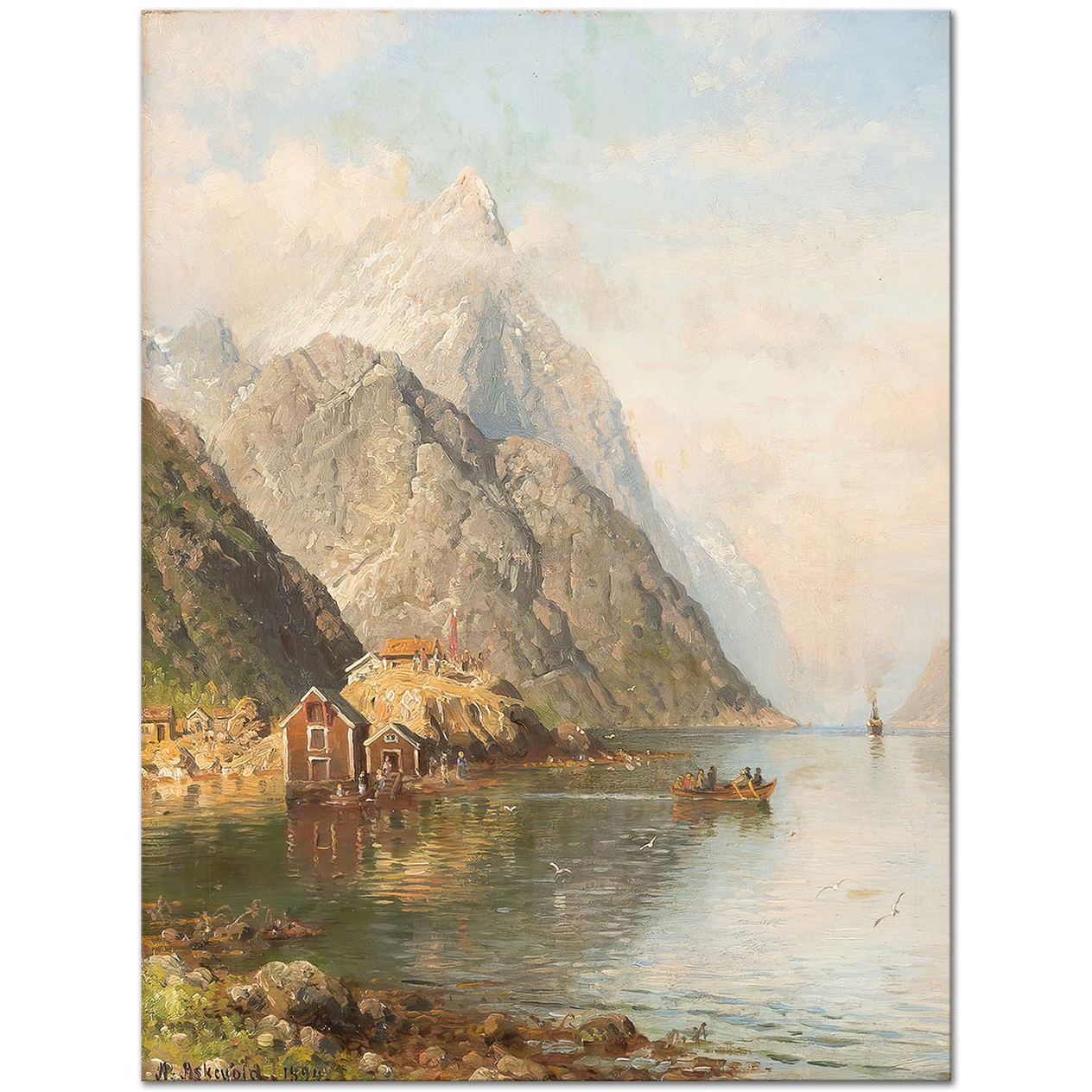 Anders Askevold Geirangerfjord Art Print