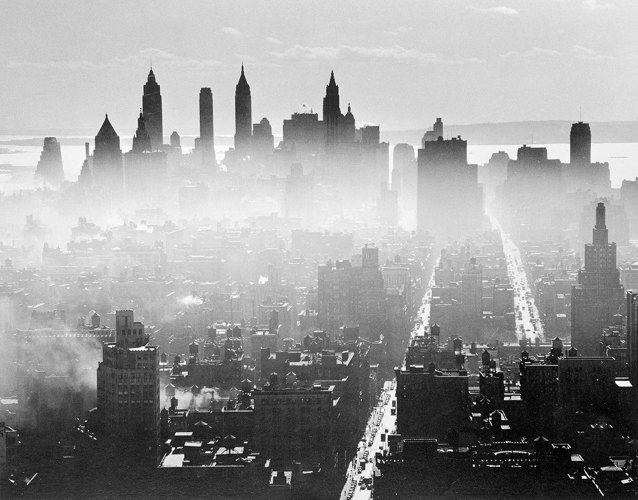 Andreas Feininger Manhattan Kanvas Tablo