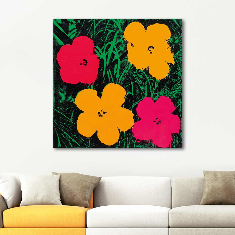 Andy Warhol Flowers Art Print