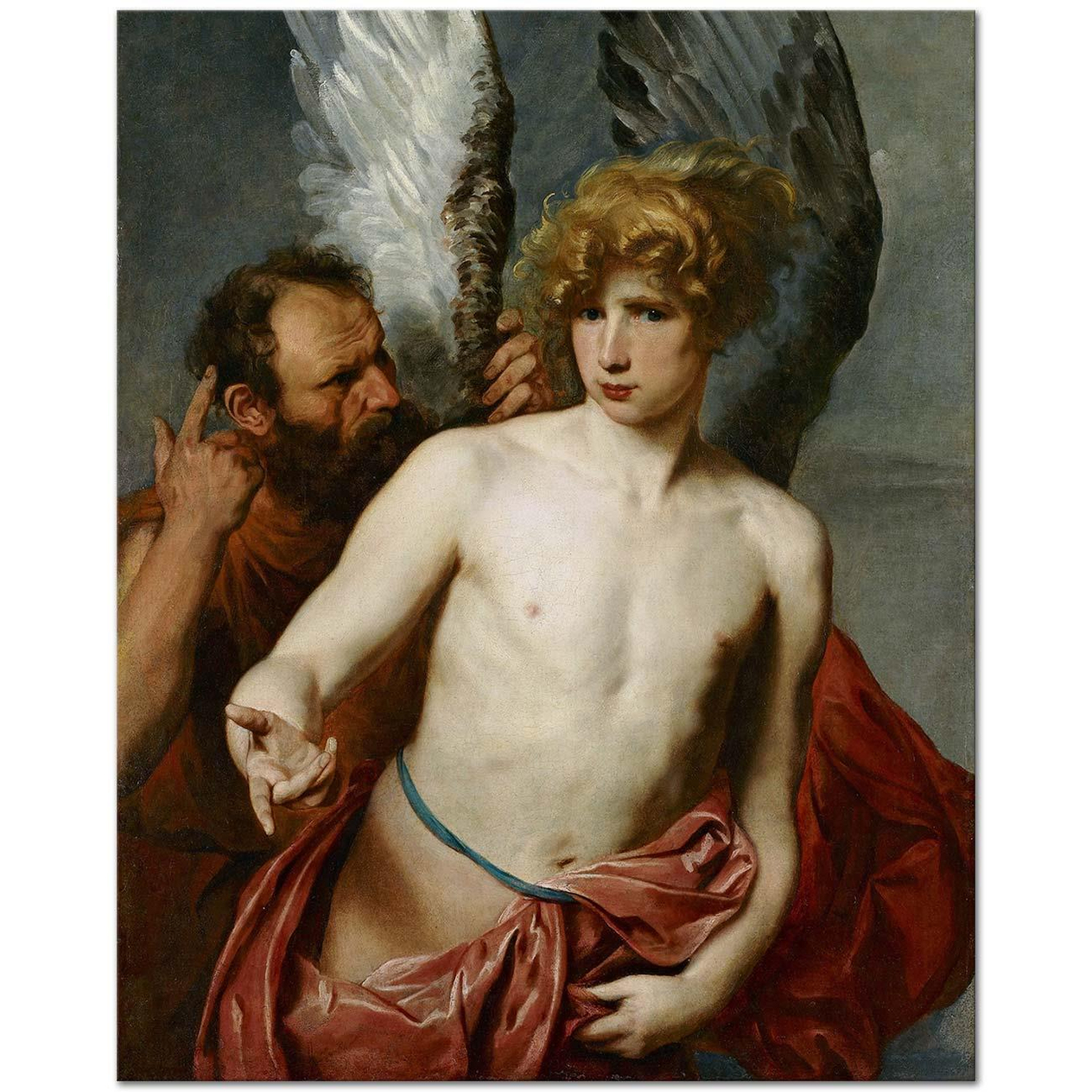 Anthony van Dyck Daedalus And Icarus Art Print