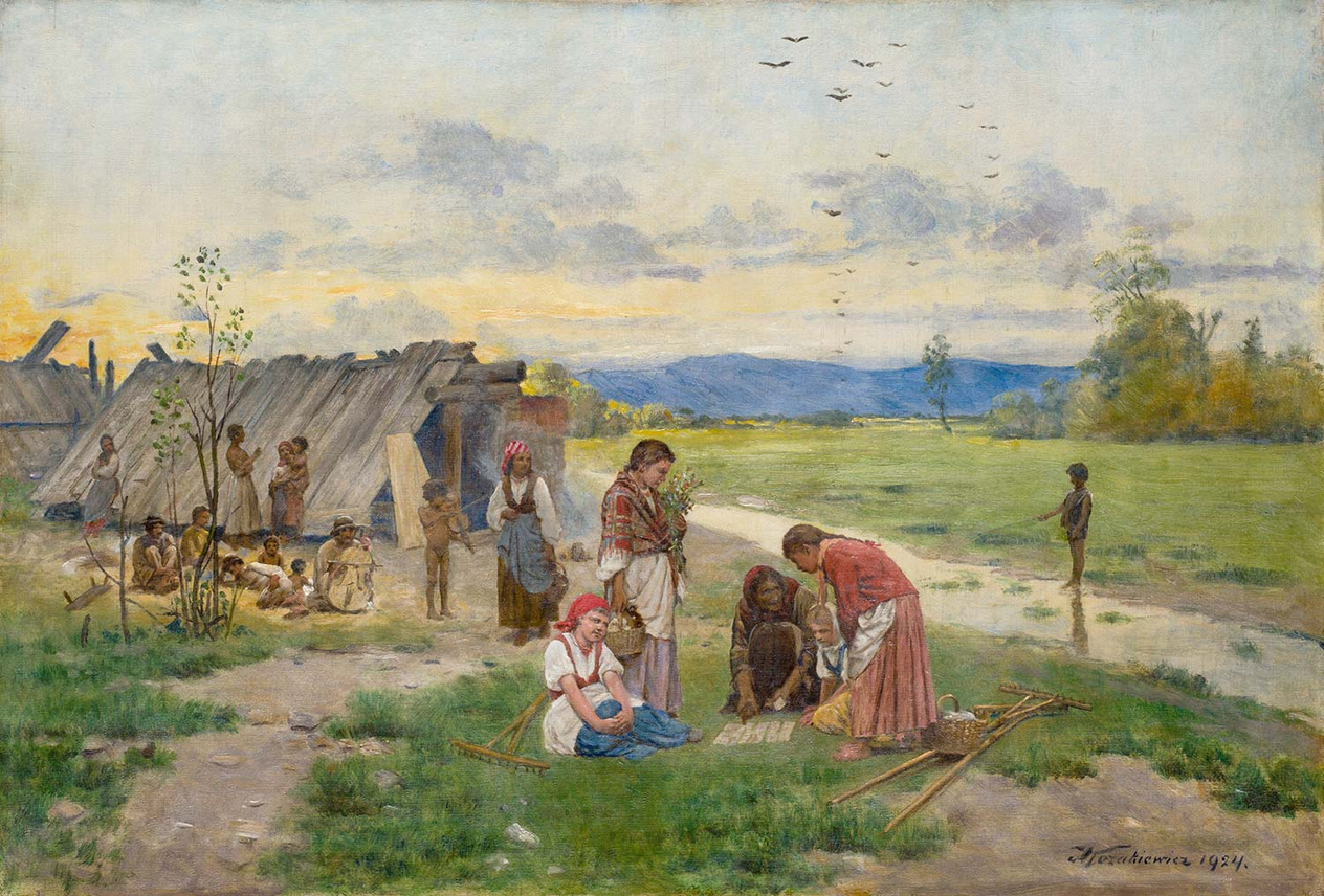 Antoni Kozakiewicz Gypsies Art Print