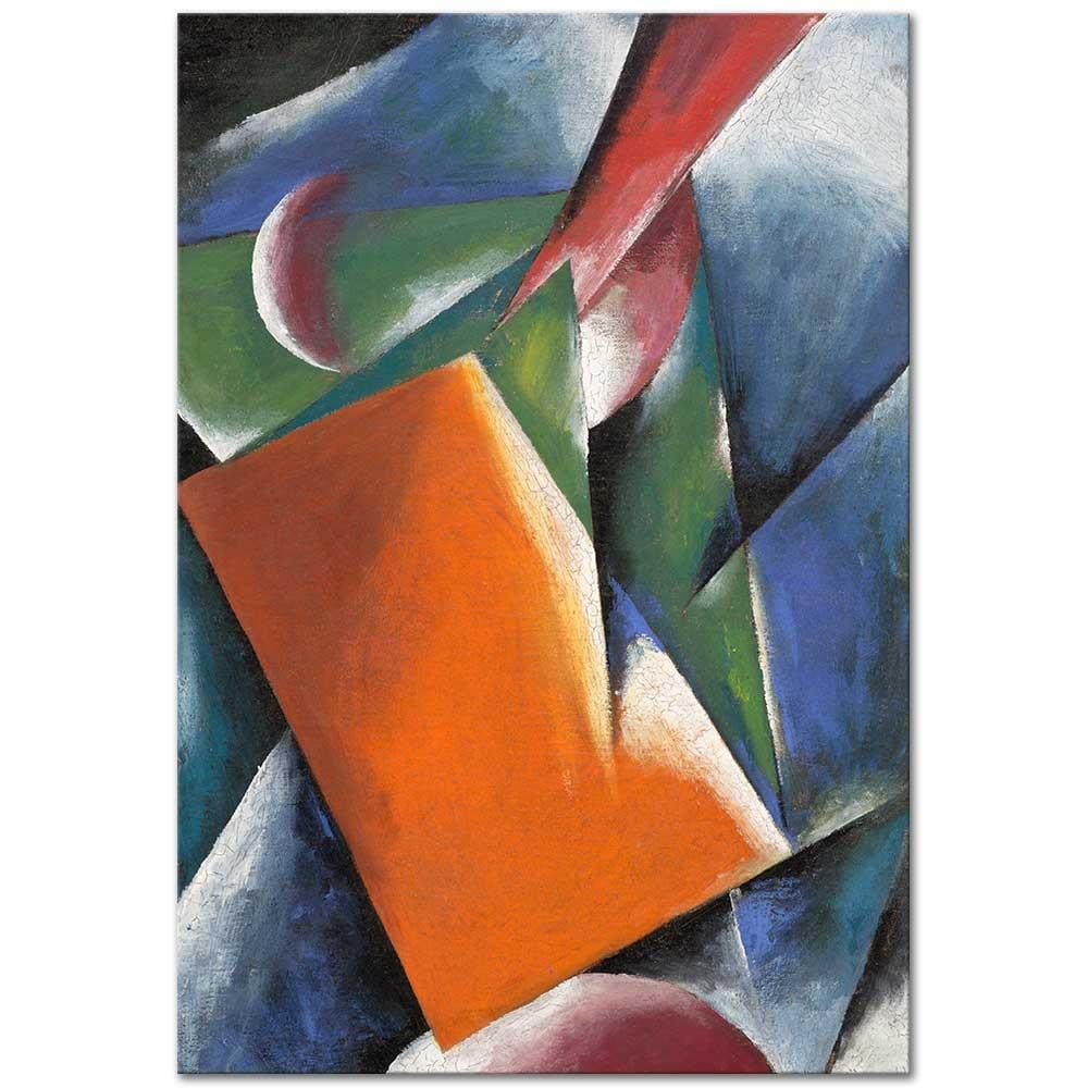 Lyubov Popova Mimari Resim Kanvas Tablo
