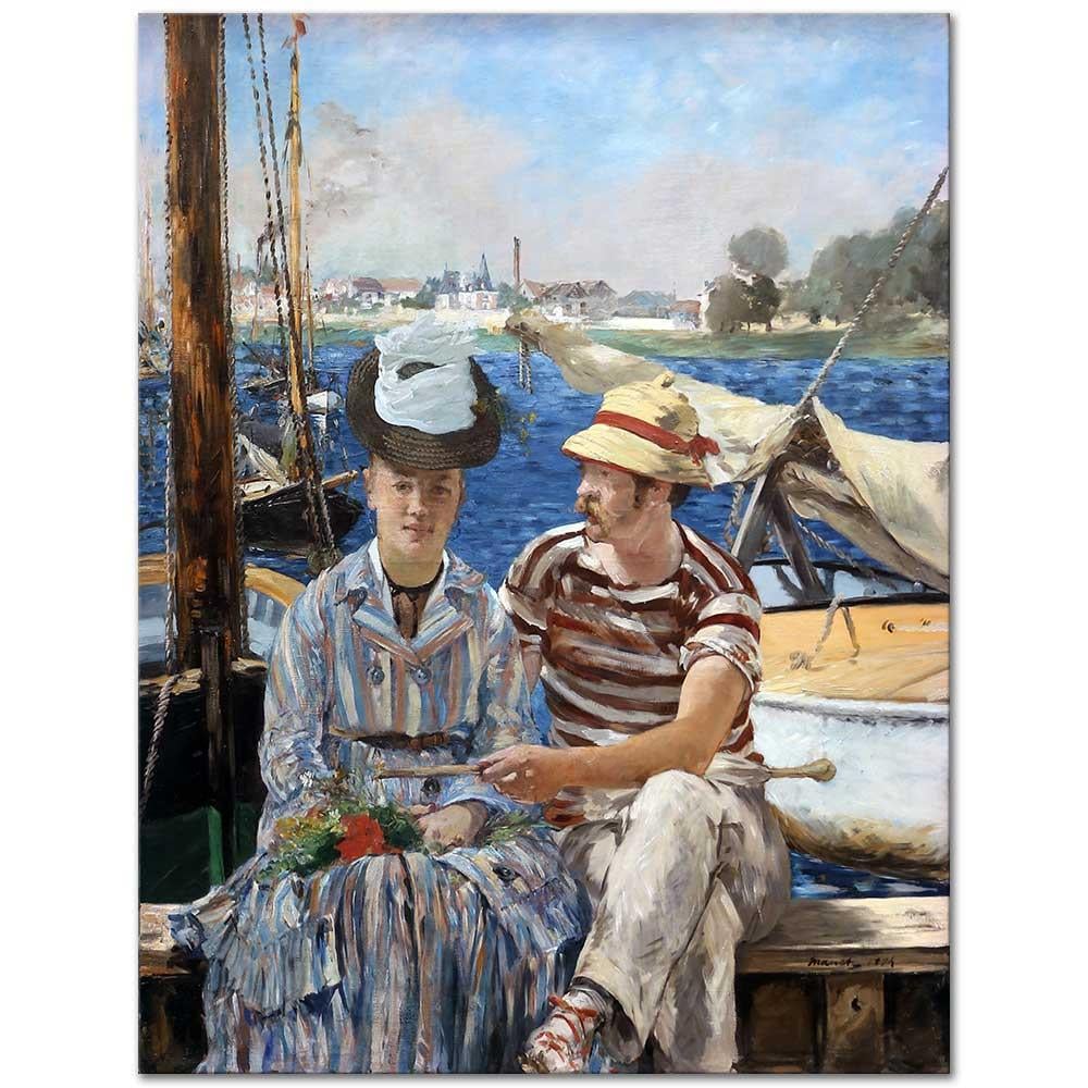 Argenteuil by Edouard Manet as Art Print