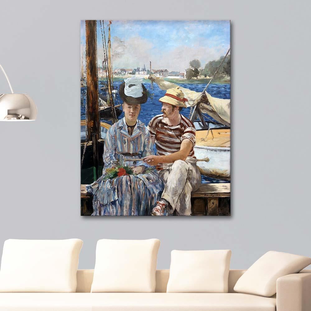 Argenteuil by Edouard Manet as Art Print
