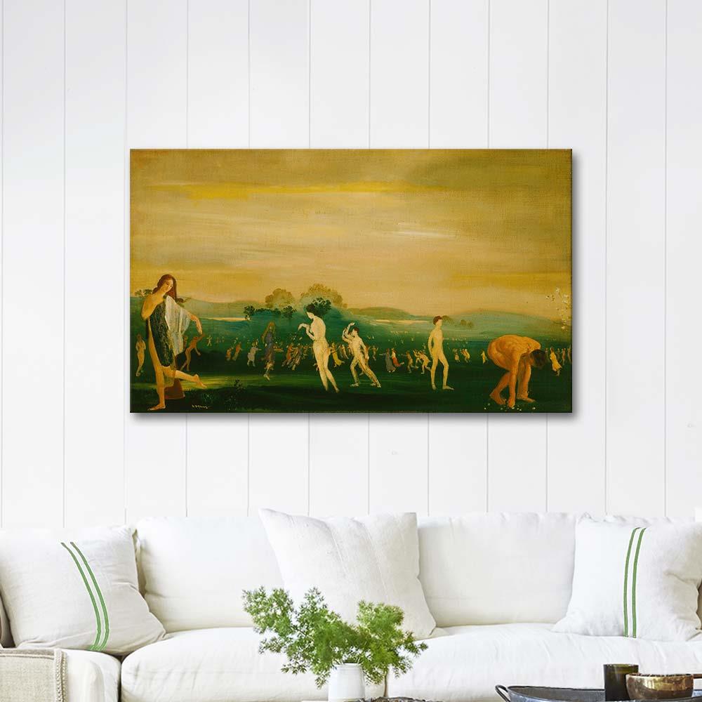 Arthur Bowen Davies Elysian Fields Art Print