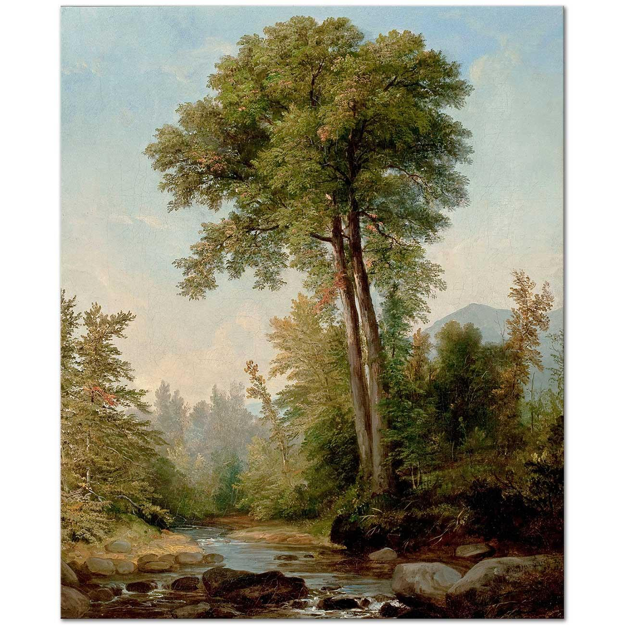Asher Brown Durand Natural Monarch Art Print