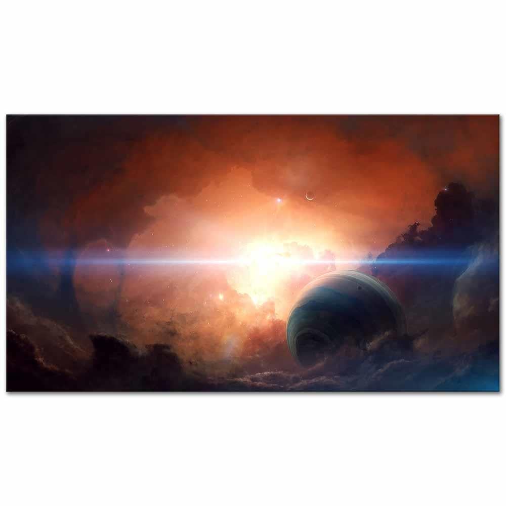 At the Nebula Center Immortality Art Print