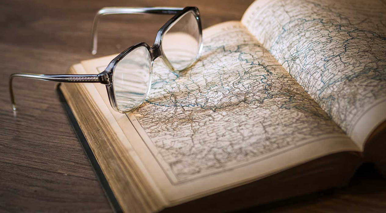 Atlas Book Art Print