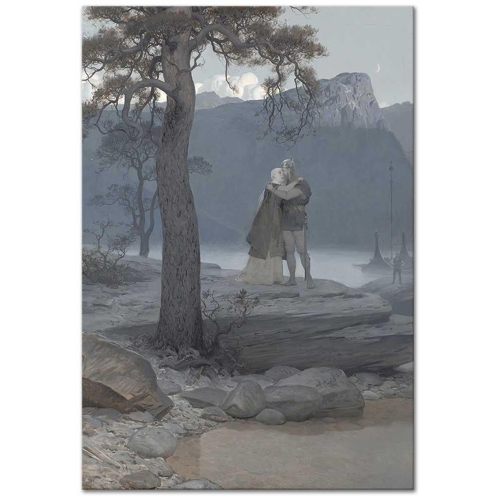 August Malmström Veda Kanvas Tablo