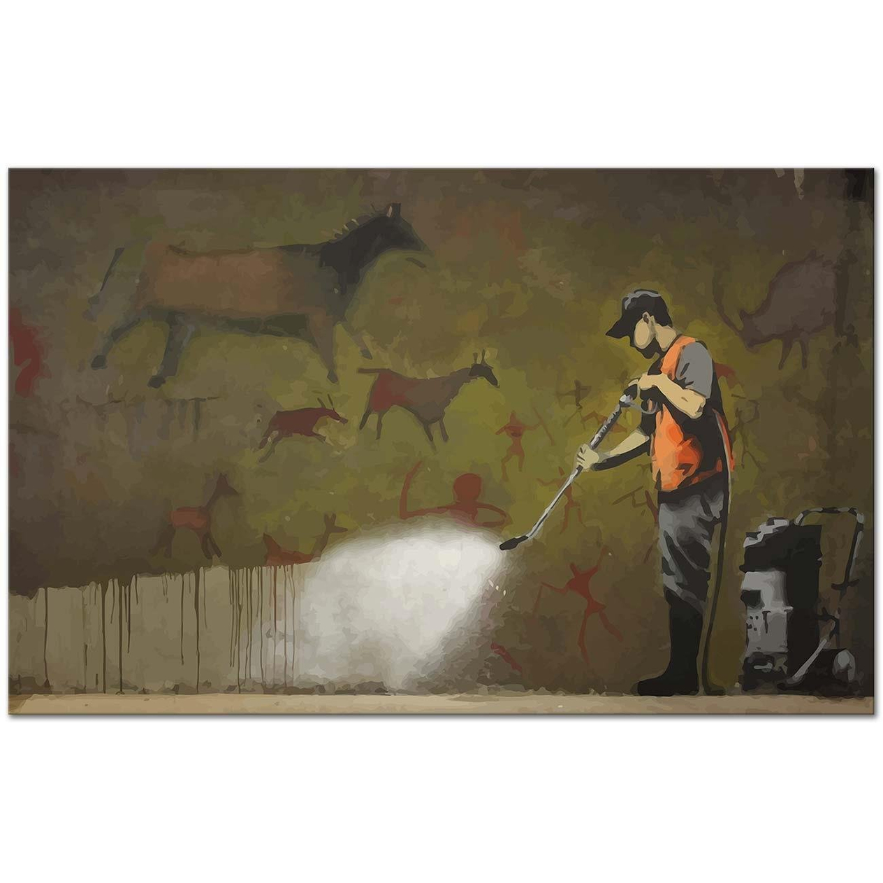 Banksy Street Art Art Print