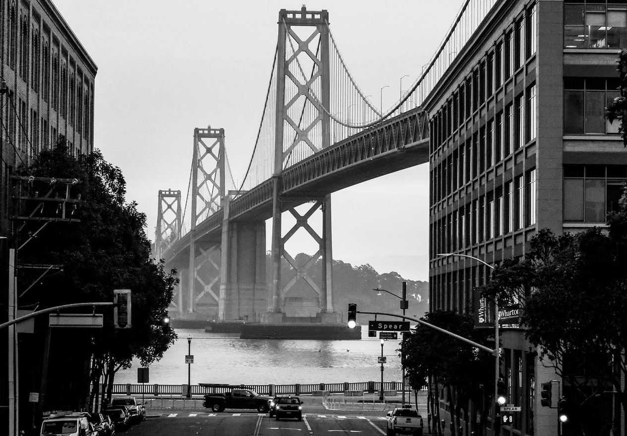 Bay Bridge San Francisco Art Print